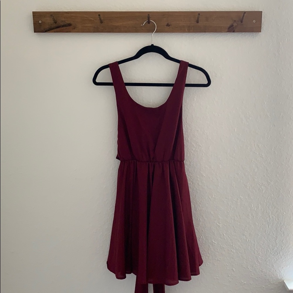 Maroon *Holiday* Dress!
